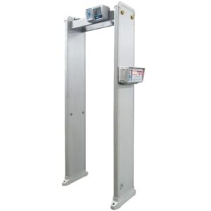 Walk-Through-Metal-Detector-Gate-with-Body-Temperature-Sensor-and-Fever-Temperature-Detector